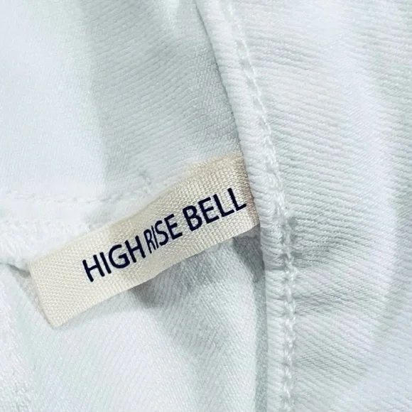 NWT Rag & Bone High Rise Bell Ripped Jeans